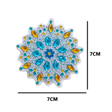 Load image into Gallery viewer, 5pcs Diamonds Painting Keychain Art Crafts DIY Christmas Key Ring for Xmas Decor