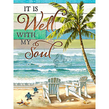 Load image into Gallery viewer, Diamond Painting - Full Round - beach chairs (30*40CM)