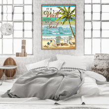 Load image into Gallery viewer, Diamond Painting - Full Round - beach chairs (30*40CM)