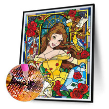Load image into Gallery viewer, Diamond Painting - Full Round - princess belle disney princess (30*40CM)