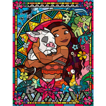 Load image into Gallery viewer, Diamond Painting - Full Round - moana disney princess (30*40CM)