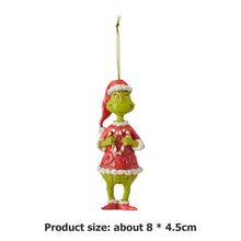 Load image into Gallery viewer, Christmas Green Elf Doll Decoration Pendant Cartoon Hanging for Holiday Gift (D)