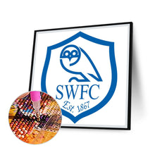 Load image into Gallery viewer, Diamond Painting - Full Round - hillsborough football club (30*30CM)