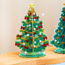 Load image into Gallery viewer, Christmas Tree Diamonds Painting Ornament DIY Special-shaped Drill Art Crafts