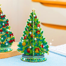 Load image into Gallery viewer, Christmas Tree Diamonds Painting Ornament DIY Special-shaped Drill Art Crafts