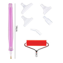 Load image into Gallery viewer, DIY Diamonds Painting Pen Set Mosaic Pen Suit Art Crafts with Roller Tool Kits