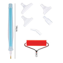 Load image into Gallery viewer, DIY Diamonds Painting Pen Set Mosaic Pen Suit Art Crafts with Roller Tool Kits