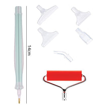 Load image into Gallery viewer, DIY Diamonds Painting Pen Set Mosaic Pen Suit Art Crafts with Roller Tool Kits
