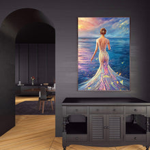 Load image into Gallery viewer, Diamond Painting - Full Round - mermaid princess (30*40CM)