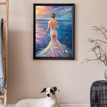 Load image into Gallery viewer, Diamond Painting - Full Round - mermaid princess (30*40CM)