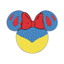 Load image into Gallery viewer, DIY Diamonds Mosaic Cup Cushion Anti-scald Wooden Cartoon Cup Mat for Kids Gifts