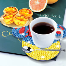 Load image into Gallery viewer, DIY Diamonds Mosaic Cup Cushion Anti-scald Wooden Cartoon Cup Mat for Kids Gifts
