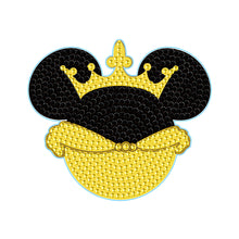 Load image into Gallery viewer, DIY Diamonds Mosaic Cup Cushion Anti-scald Wooden Cartoon Cup Mat for Kids Gifts