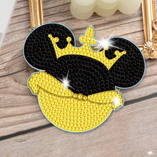 Load image into Gallery viewer, DIY Diamonds Mosaic Cup Cushion Anti-scald Wooden Cartoon Cup Mat for Kids Gifts