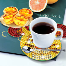 Load image into Gallery viewer, DIY Diamonds Mosaic Cup Cushion Anti-scald Wooden Cartoon Cup Mat for Kids Gifts