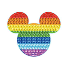 Load image into Gallery viewer, DIY Diamonds Mosaic Cup Cushion Anti-scald Wooden Cartoon Cup Mat for Kids Gifts