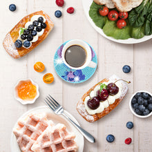 Load image into Gallery viewer, DIY Diamonds Painting Coaster with Rack Woody Cartoon Cup Mat Home Accessories