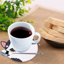 Load image into Gallery viewer, DIY Diamonds Painting Coaster with Rack Woody Cartoon Cup Mat Home Accessories