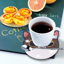 Load image into Gallery viewer, DIY Diamonds Painting Coaster with Rack Woody Cartoon Cup Mat Home Accessories