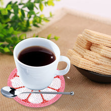 Load image into Gallery viewer, DIY Diamonds Painting Coaster with Rack Woody Cartoon Cup Mat Home Accessories