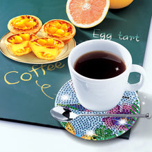 Load image into Gallery viewer, DIY Diamonds Painting Coaster with Rack Woody Cartoon Cup Mat Home Accessories