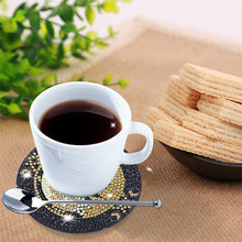 Load image into Gallery viewer, DIY Diamonds Painting Coaster with Rack Woody Cartoon Cup Mat Home Accessories