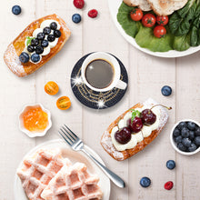 Load image into Gallery viewer, DIY Diamonds Painting Coaster with Rack Woody Cartoon Cup Mat Home Accessories