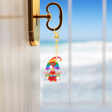 Load image into Gallery viewer, DIY Diamonds Painting Keychain Art Crafts Cartoon Key Ring Crystal for Kids Gift