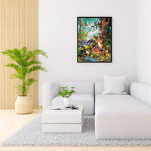 Load image into Gallery viewer, Diamond Painting - Full Round - forest zoo (30*40CM)