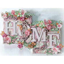 Load image into Gallery viewer, Diamond Painting - Partial Special Shaped - HOME (40*30CM)