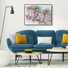 Load image into Gallery viewer, Diamond Painting - Partial Special Shaped - HOME (40*30CM)