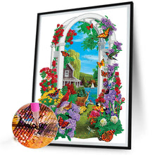 Load image into Gallery viewer, Diamond Painting - Partial Special Shaped - garden (30*40CM)