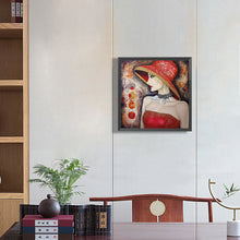 Load image into Gallery viewer, Diamond Painting - Full Round - temperament woman (30*30CM)