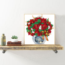 Load image into Gallery viewer, Diamond Painting - Partial Special Shaped - exquisite vase bouquet (30*30CM)