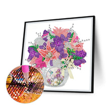 Load image into Gallery viewer, Diamond Painting - Partial Special Shaped - exquisite vase bouquet (30*30CM)