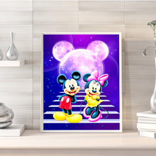 Load image into Gallery viewer, Diamond Painting - Full Round - mickey minnie (30*40CM)