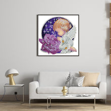 Load image into Gallery viewer, Diamond Painting - Partial Special Shaped - angel child (30*30CM)