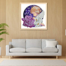 Load image into Gallery viewer, Diamond Painting - Partial Special Shaped - angel child (30*30CM)