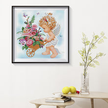 Load image into Gallery viewer, Diamond Painting - Partial Special Shaped - angel child (30*30CM)