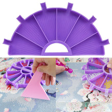 Load image into Gallery viewer, Purple DIY Multifunctional Diamond AccessoriesTool Set for 5D Diamond Embroidery