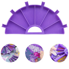 Load image into Gallery viewer, Purple DIY Multifunctional Diamond AccessoriesTool Set for 5D Diamond Embroidery