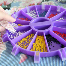 Load image into Gallery viewer, Purple DIY Multifunctional Diamond AccessoriesTool Set for 5D Diamond Embroidery