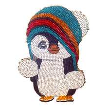 Load image into Gallery viewer, DIY Penguin Table Ornament Art Crafts Wooden Single Sided Home Decor (GH018)