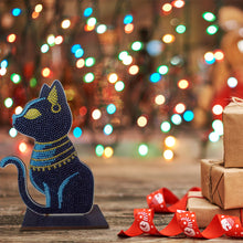 Load image into Gallery viewer, DIY Cat Table Ornament Art Crafts Wooden Single Sided Home Decoration (GH020)