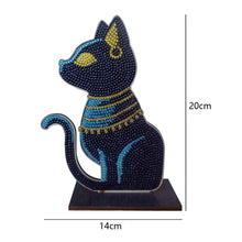 Load image into Gallery viewer, DIY Cat Table Ornament Art Crafts Wooden Single Sided Home Decoration (GH020)