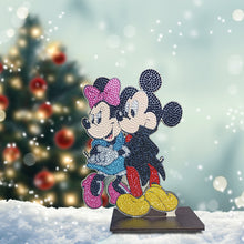 Load image into Gallery viewer, DIY Mickey MinneTable Ornament Art Crafts Wooden Single Sided Home Decor (GH021)