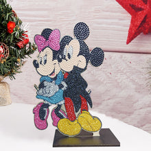 Load image into Gallery viewer, DIY Mickey MinneTable Ornament Art Crafts Wooden Single Sided Home Decor (GH021)