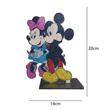 Load image into Gallery viewer, DIY Mickey MinneTable Ornament Art Crafts Wooden Single Sided Home Decor (GH021)