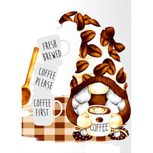 Load image into Gallery viewer, Diamond Painting - Full Round - coffee bean gnome (30*40CM)