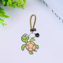 Load image into Gallery viewer, 6pcs Tortoise Car Keychain Art Craft DIY Handmade Double Sided for Gifts (YS145)